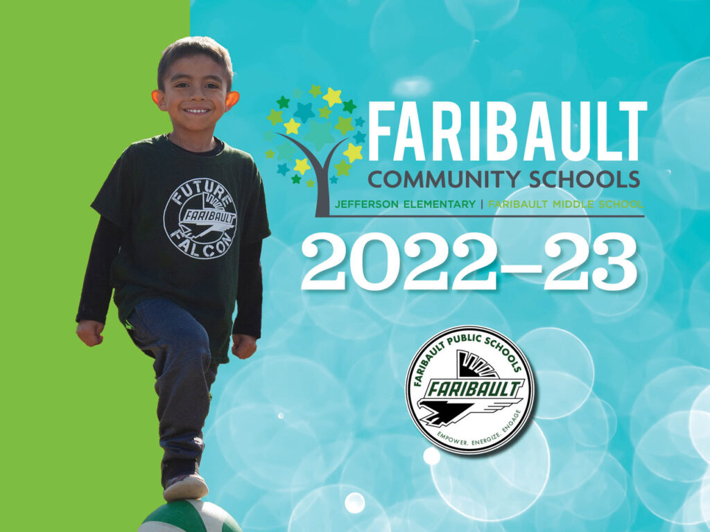 Image of Faribault Community School Report Cover 2022-23